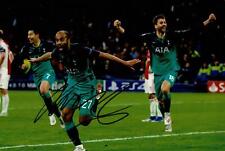 Lucas Moura Signed 12X8 Photo SPURS Tottenham Hotspur Iconic Ajax AFTAL COA 1431 picture