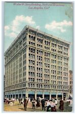 1911 Walter P Story Building Sixth Broadway Los Angeles California CA Postcard picture