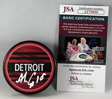 ANDREW COPP SIGNED DETROIT RED WINGS REVERSE RETRO PUCK NHL AUTOGRAPHED +JSA COA picture