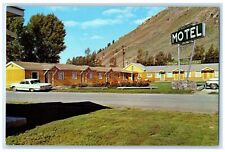 c1960's Stage Coach Motel Exterior Roadside Jackson Wyoming WY Unposted Postcard picture