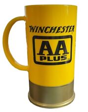 Big Shot Yellow Winchester AA Plus 20 GA Plastic Mug Cup John Hall picture