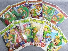 LEGEND OF ZELDA Manga Comic Set Lot of 10 Book AKIRA HIMEKAWA GameBoy Fan SG picture