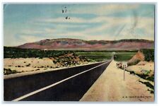 1951 Highway US Entering Rio Grande Valley Road Albuquerque New Mexico Postcard picture