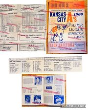 1960 Kansas City A's vs. New York Yankees March 29, 1960 Spring Training Program picture
