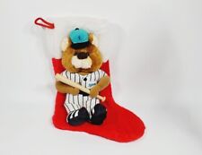 Vintage MLB-3611 1993 Florida Marlines Bear Plush Mascot Christmas Stocking  picture