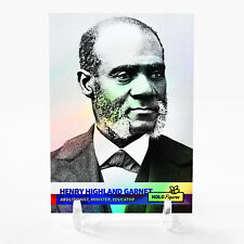 HENRY HIGHLAND GARNET Abolitionist, Minister, Educator Trading Card GBC #HNAL picture
