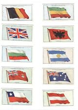 1928 Flags League of Nations world national  complete Players tobacco set cards picture