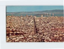 Postcard Panorama of San Francisco California USA picture