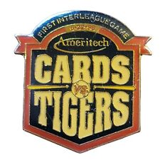 CARDS VS TIGERS First Interleague Game 1998 - MLB Baseball Ameritech picture