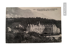 Aix les Bains France Censored Soldiers Mail WWI 1918 Postcard picture