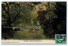 c1910 Garden Of The Valley Switzerland Troyes Antique Posted Postcard picture