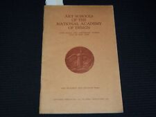 1932 NATIONAL ACADEMY OF DESIGN ART SCHOOLS BOOK - NEW YORK CITY - J 7945 picture