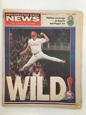 Philadelphia Daily News Tabloid October 14 1993 MLB Phils Danny Jackson picture