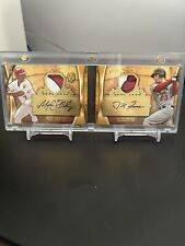 2013 TOPPS SUPREME MATT HOLLIDAY/DAVID FREESE DUAL-PLAYER AUTO PATCH /10 RARE picture