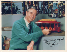 FRED ROGERS  SIGNED AUTOGRAPH MISTER ROGERS NEIGHBORHOOD 8X10 PHOTO BECKETT BAS picture