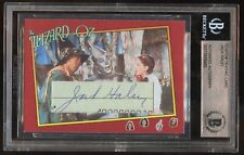 Jack Haley signed autograph 1x2 cut Custom Card Wizard of Oz Tin Man BAS Slabbed picture