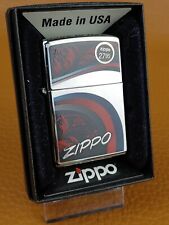 ZIPPO 29415 SATIN AND RIBBONS on HIGH POLISHED Chrome Lighter - DEC (L) 2016 NEW picture