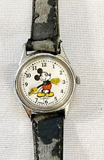  Vintage Original Disney Mickey Mouse Lorus Wrist Watch- works great/running picture