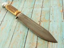 XL VINTAGE IMPERIAL GERMANY 218S STAG ORIGINAL HUNTING COMBAT BOWIE KNIFE KNIVES picture