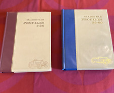 Classic Car Profiles Bound 2-Volumes 1st Editions 1966-1967  1-60 HB Mylor Cover picture