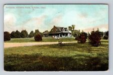 Toledo OH-Ohio, Pavilion, Ottawa Park Antique, Vintage c1907 Souvenir Postcard picture