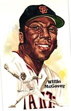 Willie McCovey  1980 Perez-Steele Baseball Hall of Fame Limited Edition Postcard picture