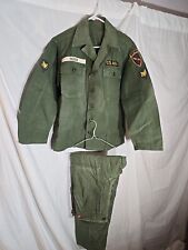 Vintage US Army Second 2nd Missile Command Utility (Pants 30X29) And (Shirt) lot picture
