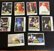 VINTAGE 70'S LARGE LOT OF BATTLESTAR GALACTIA COLLECTOR'S / TRADING CARDS picture