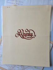 1976 Nome Nugget Inn Alaska Resort Breakfast Lunch Menu Vintage Original picture