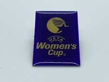 UEFA WOMEN'S CUP Vintage Metal Resin Pin Badge picture