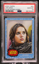 2020 Topps Star Wars Living JYN ERSO #67 Rogue One SP /1,425 PSA 10 Gem Mint 💎 picture
