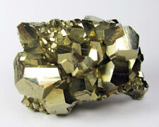 PYRITE BRILLIANT PENTADODECAHEDRAL CRYSTALS from PERU...WONDERFUL SHINING PYRITE picture