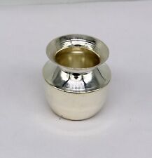 925 sterling silver handmade plain small Kalash , milk kalash pot india sv220 picture