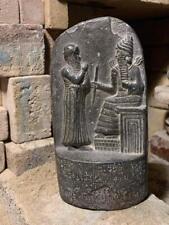 Babylon law code of Hammurabi - Akkadian Cuneiform  Mesopotamian art / sculpture picture