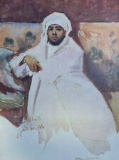 1903 Sultan of Morocco Mulai Abd-Ul-Aziz illustrated picture