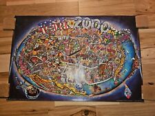 U S A 2000 vintage 1972 poster by United States Map Co. artist Dirk Wunderlich picture