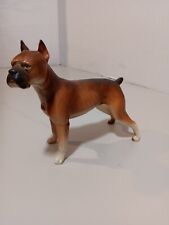 Vintage Boxer Dog Ceramic Figurine 6.75