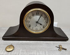 WORKING ANTIQUE SETH THOMAS 8 DAY MANTLE SHELF CLOCK Movement # 89 picture