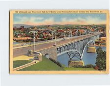Postcard Pittsburgh and Homestead High Level Bridge Pittsburg Pennsylvania USA picture