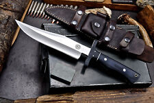 CFK HILL & CREEK Handmade D2 Custom Hunting Camping Knife Sheath Set HC-22P picture