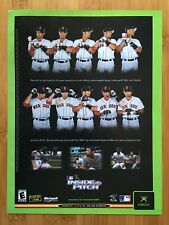 MLB Inside Pitch 2003 Xbox Print Ad/Poster Nomar Garciaparra Boston Red Sox Art picture