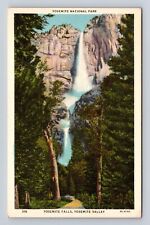 Yosemite National Park, Yosemite Falls, Series #316, Antique, Vintage Postcard picture