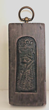 VINTAGE Handmade The LAXA Family COOKIE MOLD Wall Hanging Mini Madonna Made USA picture