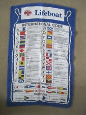 Lifeboat International Code Tea Towel 18
