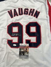 Charlie Sheen Autographed Signed Jersey Wild thing Auto Ricky Vaughn JSA COA picture