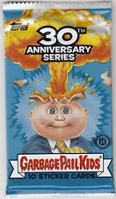 2015 TOPPS GARBAGE PAIL KIDS 30TH ANNIVERSARY SEALED HOBBY PACK 10 STICKER CARD picture