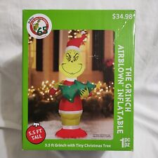 NIB The Grinch Christmas Inflatable 5.5 Ft Limited Edition 65th Anniversary 2022 picture