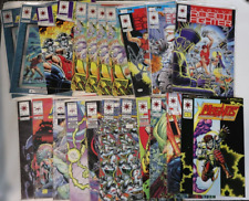 Valiant Magnus Robot Fighter Comic Book Lot Of 22 picture