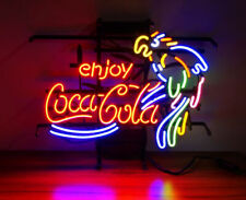 Enjoy Coca Cola Coke Parrot Neon Light Sign 20