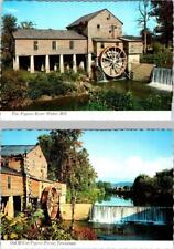 2~4X6 ca1970's Postcards Pigeon Forge, TN Tennessee  PIGEON RIVER WATER MILL picture